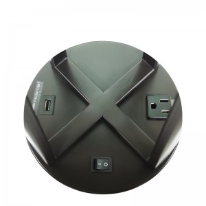 Oícheanta cré -umha dorcha agus solas le lasc rockernoff, asraon áisiúil agus calafort muirir USB ag seomra aíochta an óstáin