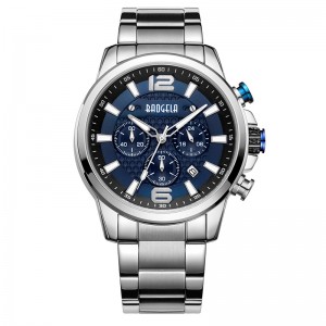 Baogela uaireadóirí le haghaidh firnua Chronograph Quartz Féach ar Só -Chruach Dhosmálta Cruach Dhosmálta Man Relogios Masculino ччыжжские 22706