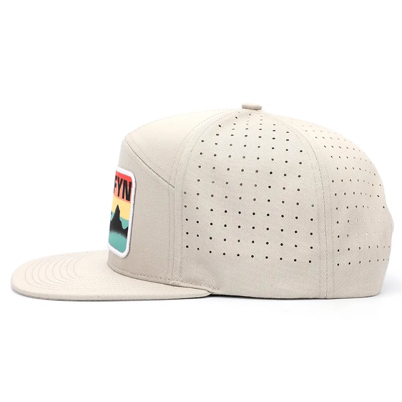 Saincheaptha mórdhíola Ardchaighdeán 7 Painéal cothrom Lógó Lógó Paiste Priontáilte Lógó Snapback Só Snapback, Poll Gearrtha Léasair HAT MENS MENS