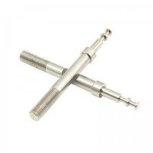 CNC Meaisíniú scriúnna fada múnlaithe codanna leighis codannaneamhchaighdeánacha próiseáil saincheaptha seafta beachta