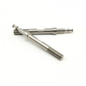 CNC Meaisíniú scriúnna fada múnlaithe codanna leighis codannaneamhchaighdeánacha próiseáil saincheaptha seafta beachta