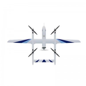 JH-46 Réimse fada VTOL Sciathán Seasta Fráma Drone Aerárthaí UAV