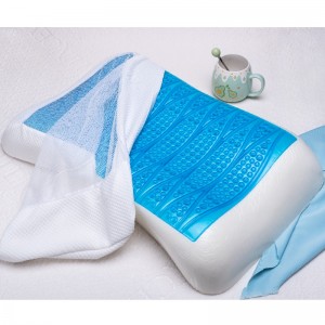 Pillow cúr cuimhne glóthach fuaraithe