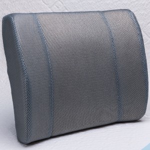Cushion lumbar ar ais pillow cúr cuimhne scíthe