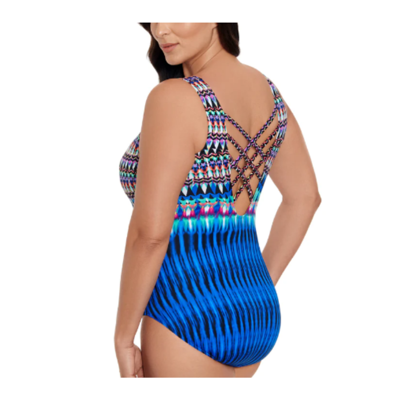 Mná Swimsuit Séide le Cross Back