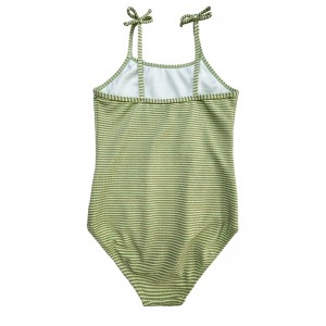 Snámha Snámha Snámh Píosa Síoda ​​Órga Bowknot