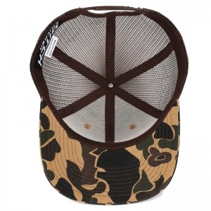 Lacha saincheaptha camo camo snapback mogalra paiste mogalra 6 phainéal Richardson 112 hata caipín trucker