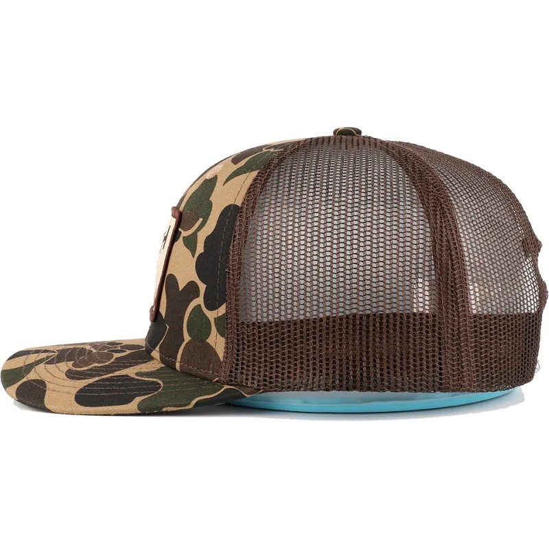 Lacha saincheaptha camo camo snapback mogalra paiste mogalra 6 phainéal Richardson 112 hata caipín trucker