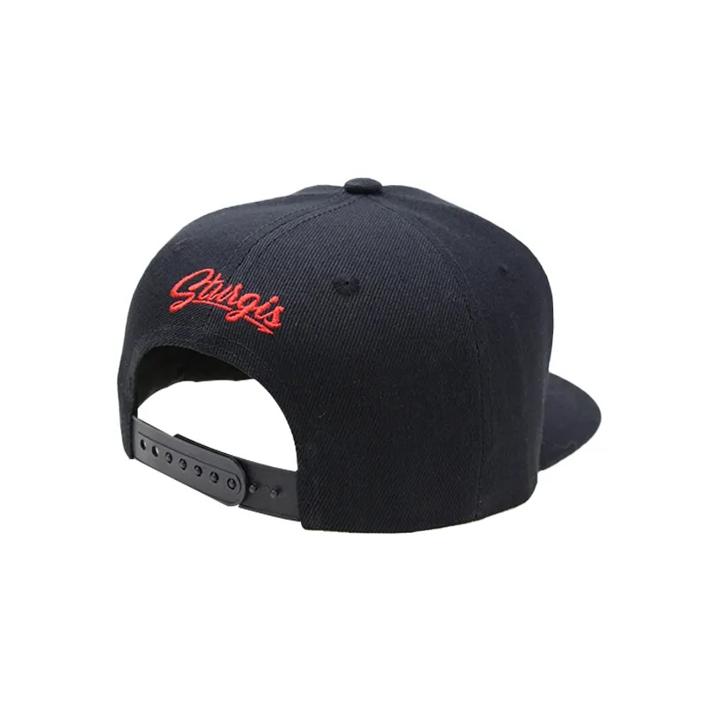 Bróidnéireacht Cotton Cotton Flat Brim Daoine Fásta Mens Plain Hip Hop Hats 5 Painéal Saincheap Snapback Caps Hataí Le Lógó Custaim