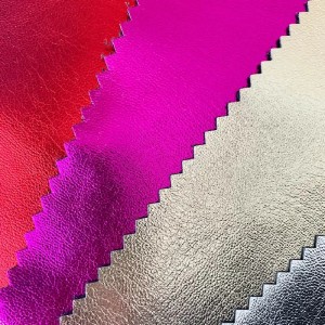 PU leathair mhiotalach