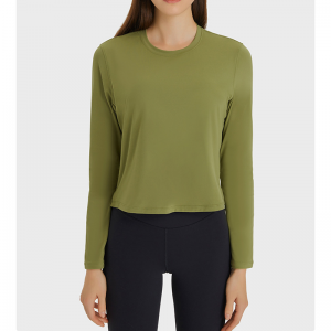 Léinte Yoga scoilte dath soladach scaoilte