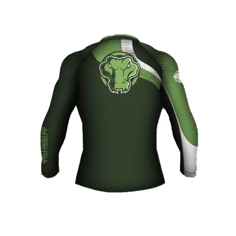 Mórdhíola Saincheaptha Stíl Saor in Aisce Compordach Taobhna bPáistí Bjj Gi Rash Guard Mná Rash Guard