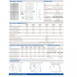 550 W-610 W Monarcha Chóras Fuinnimh Gréine fótavoltach Díolacháin go díreach ón tSín