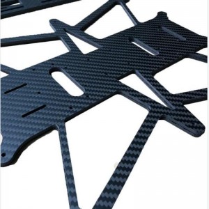 Seirbhís CNC Snáithín Carbóin Saincheaptha CNC Meaisíniú CNC