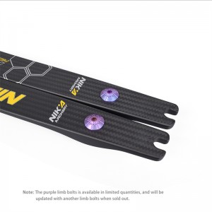 270024 NIKA boghery N3 Pro Géaga Carbóin ILF Lámhach Sprioc le haghaidh bogha athfhillteach