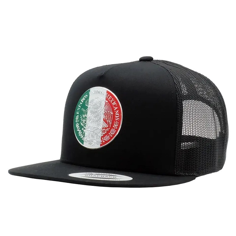 Saincheaptha 6 phainéal hip hop snapback hata hata 3d lógó bróidnéireachta bille árasán bille gorras snapback caipín