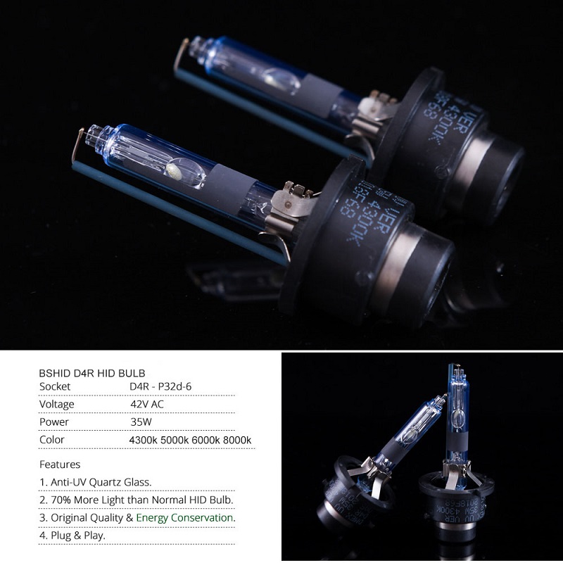 D4R HEADLESPLE HEADENSE XENON BULB