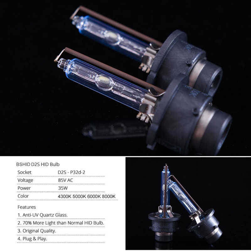 D2S HEADLESPLE BULB XENON