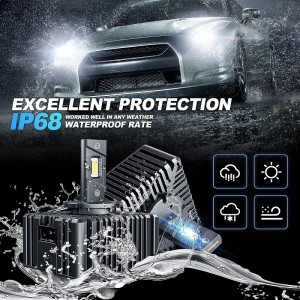 D5S/r bolgáin ceannlampa faoi stiúir