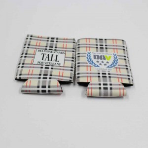 Déanta sa tSín saincheaptha lógó inslitheneoprene stubby sleamhnán beoir caol 12oz is féidir le coozies with with