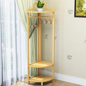 Raca Stórála Cóta Cúinne Ardchaighdeáin Raca Urláir Hanger Triantán le haghaidh Seomra Maireachtála Seomraí Leapa