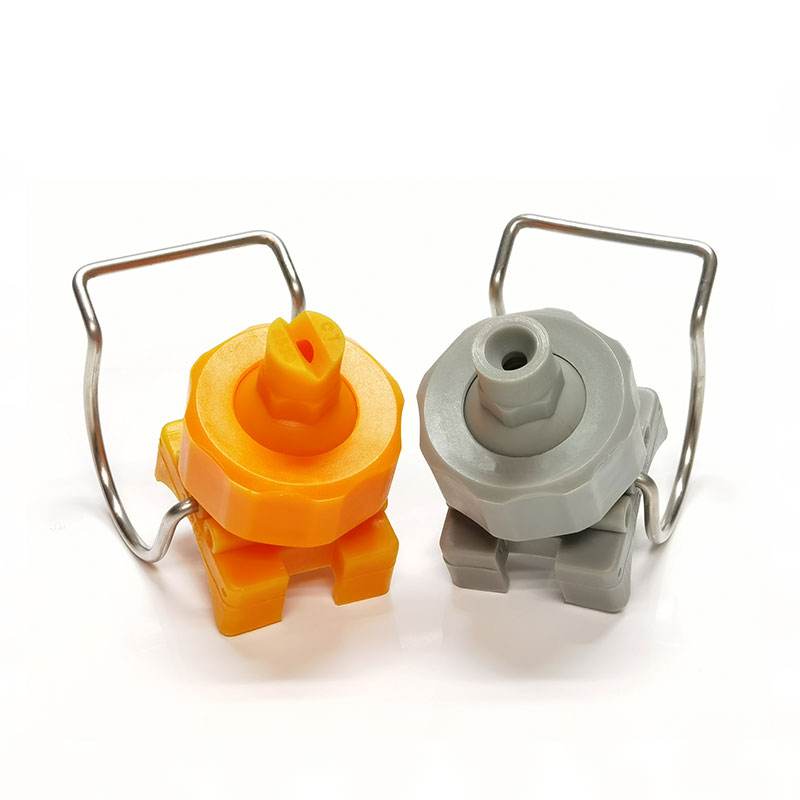 Annozzle liathróid inchoigeartaithe uilíoch a thabhairt isteach