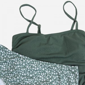 Rib Ruched Drawstring Top \\\\ t