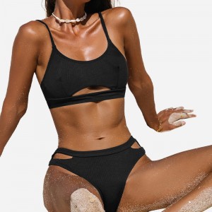 Bralette Muineál Scoop Cutout N N Sraith Bikini Hipster