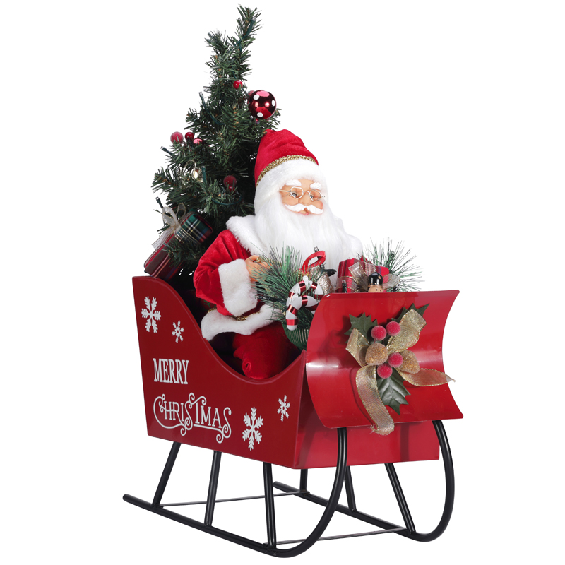 TM N95113 50*27*60 Santa Claus le Sleidge