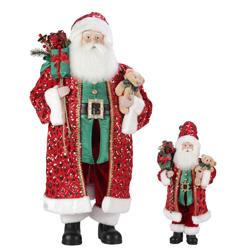 T24-S114 30 ~ 110cm Maisiúna Nollag Santa Claus