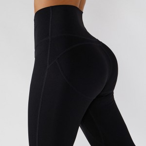 SC1097 75%níolón 25% Spandex Leggings Spórt do Mhná Giomnáisiam Yoga Pants Fitness Litgings Running