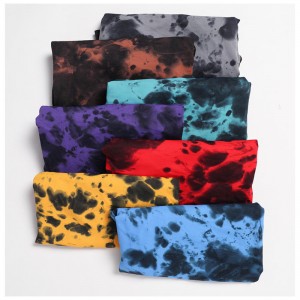 SC10123 giomnáisiam Fesses aclaíocht Leggings Yoga Pants Pants Women Scrunch Women Leggins Yoga Tie Dye Pants Leggings Leggings