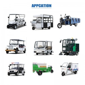 Ceallraí cairr 36v ceallraí loft litium 36V 150A 180A LIFEPO4 CATHRÚ CART GOLF PACK