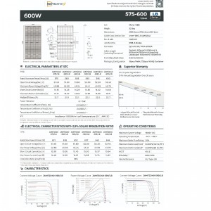 Modúl gréine ardéifeachtúlachta ón tSín monarú seirbhís mhaith dea -sheirbhís