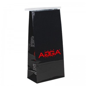 Lógó Saincheaptha Takeaway Mála Páipéar Dearthóir Bia Athchúrsáilte