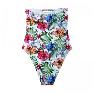 Priontáil Eitneach Priontáil Strapless Sexy