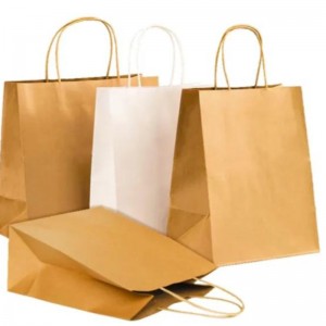 Mála páipéir kraft le do lógó féin