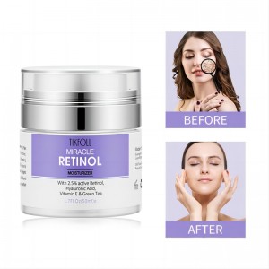 Uachtar aghaidh retinol