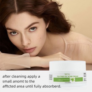 Uachtar acne ola crann tae