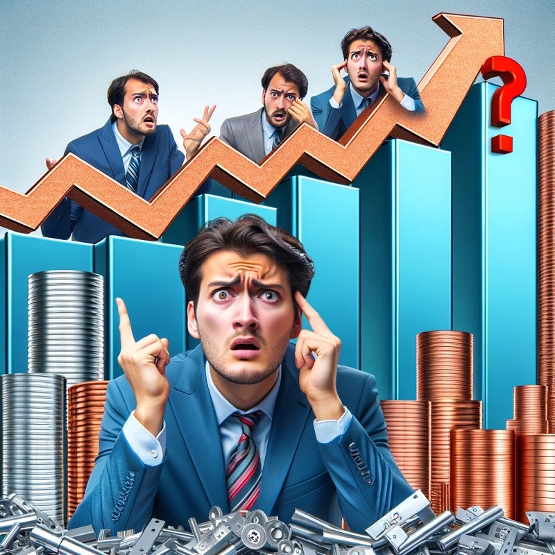 Tá praghsanna miotail ag skyrocketingn conas ba chóir do cheannaitheoirí agus do sholáthraithe freagra a thabhairt arn