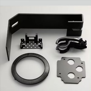 Táirgí Bileog Miotail Spinning Chustaim Seirbhís Lúbthachta Saincheaptha Crua-earraí Cuid Stampa Déantúsaíochta Páirteanna Stampála Cruach Dhosmálta