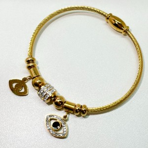 Ciúbach Zirconia Maighnéadach Bracelet Mná Tuismitheoirí Bronntanais Jewelry