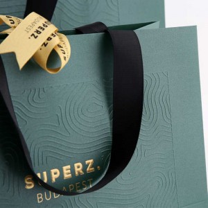 Mála Páipéar Kraft Galánta Cabhraithe