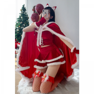 Mná Sexy\\Gúnaí don Bhliain Nua. Stíleanna Geimhridh Nua, Camisole Undershirts, Outfits Trendy do Chailíní Te, Innocent - Ag lorg cultacha cailín bunny, clóca, éide251+302 Praghas:$299.99