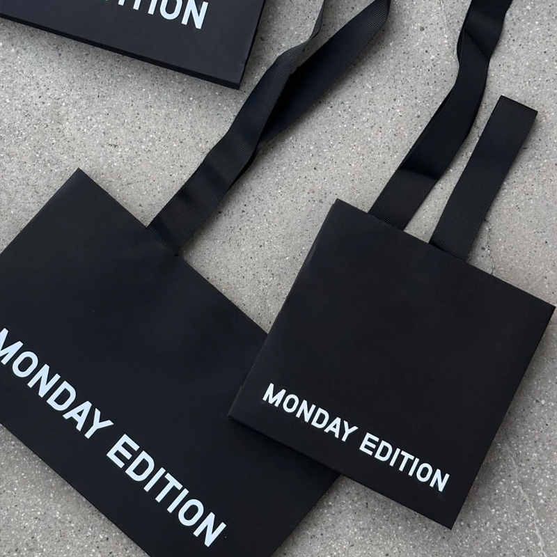 Noir luxe mála iompair