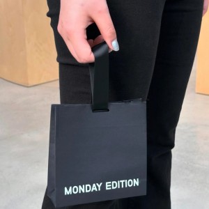 Noir luxe mála iompair