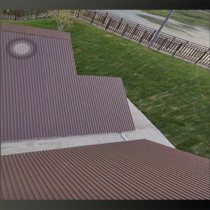 Painéil alúmanaim do dhíon an Bhalla Mór-Dearadh múnlaithe le hairíonna inslithe teasa