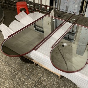 Lampa comhtháite cruach dhosmálta zotye agus scáthán cliste cruach dhosmálta leictreaphlátálaithe saincheaptha