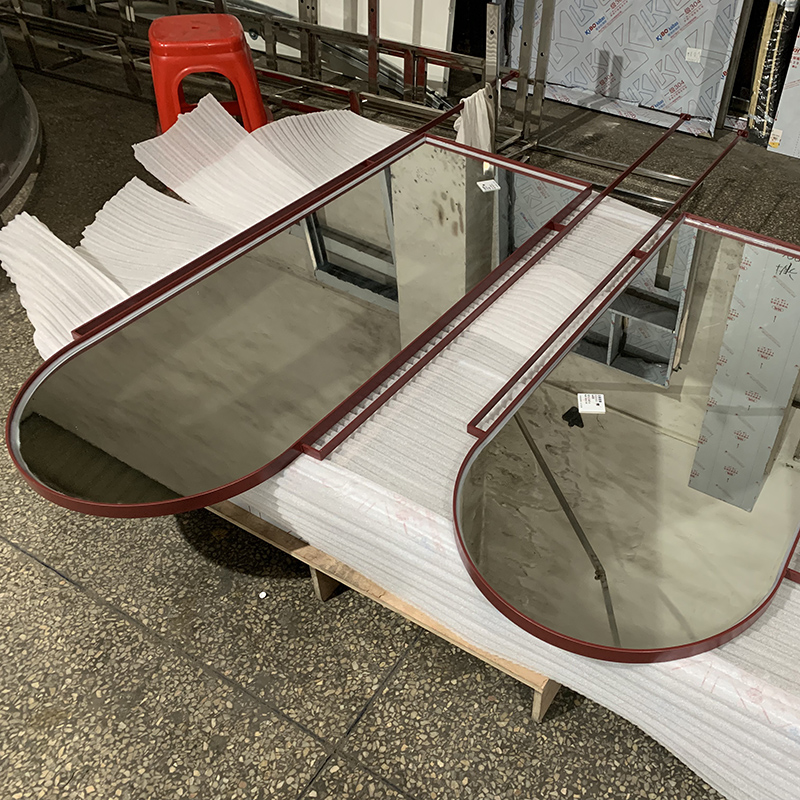 Lampa comhtháite cruach dhosmálta zotye agus scáthán cliste cruach dhosmálta leictreaphlátálaithe saincheaptha