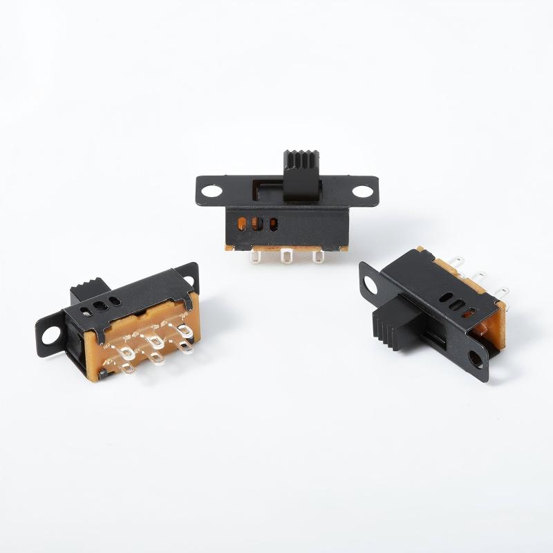 lasc sleamhnán SS23D32 dé-sraith a trí-seasamh 2P3T ingearach sé-bioráin bipolar trí-seasamh